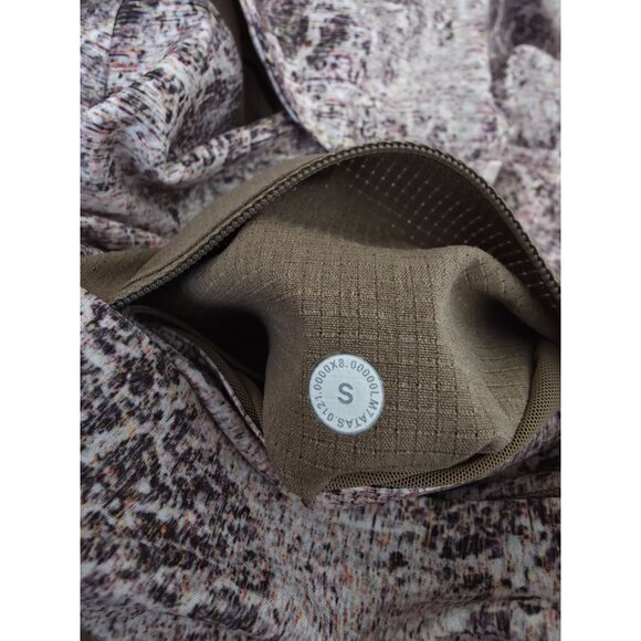 Lululemon Channel Cross Cloudburst Brown Camo 5" Lined Athletic Swim Shorts Sz S - Picture 8 of 9